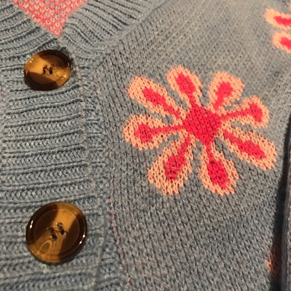 Shein crop V-neck cardigan size M very SpongeBoby - Picture 3 of 4